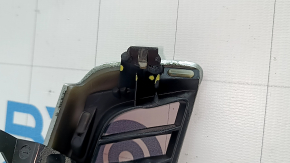Ornament panou față dreapta BMW X7 G07 19-22, finisaj Fineline/metal lemn, cu iluminare din spate, elemente de fixare topite, grilă topită, crăpături, pete pe crom