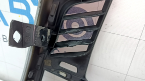 Ornament panou față dreapta BMW X7 G07 19-22, finisaj Fineline/metal lemn, cu iluminare din spate, elemente de fixare topite, grilă topită, crăpături, pete pe crom