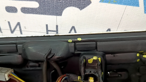 Ornament panou față dreapta BMW X7 G07 19-22, finisaj Fineline/metal lemn, cu iluminare din spate, elemente de fixare topite, grilă topită, crăpături, pete pe crom