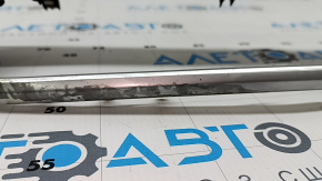 Ornament panou față dreapta BMW X7 G07 19-22, finisaj Fineline/metal lemn, cu iluminare din spate, elemente de fixare topite, grilă topită, crăpături, pete pe crom