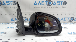 Зеркало боковое правое в сборе BMW X3 G01 18-22 5 пинов, поворотник, автозатемнение, BSM, коричневое, скол стекла поворотника