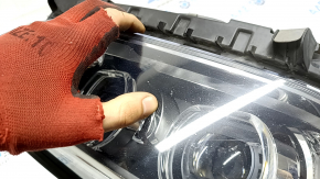 Фара передняя правая в сборе BMW X3 G01 18-21 галоген+LED, с креплением, под полировку