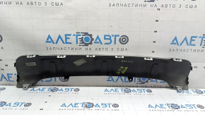 Нижняя накладка заднего бампера BMW X3 G01 18-21 серая, без фаркопа, надломаны крепление, царапины