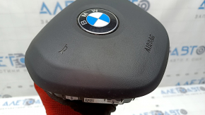 Подушка безопасности airbag в руль водительская BMW X3 G01 18-24 черная тип 1, царапины, ржавый пирапатрон
