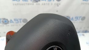 Подушка безопасности airbag в руль водительская BMW X3 G01 18-24 черная тип 1, царапины, ржавый пирапатрон