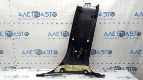 Ornamente montan central stânga jos, negru, zgâriat pentru BMW X3 G01 18-24