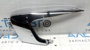Moldura cromată superioară stânga a bara de protecție față Mitsubishi Outlander Sport ASX 16-19, nouă, originală