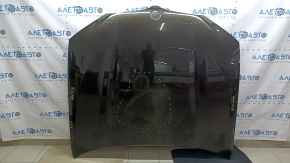 Капот голый BMW X3 G01 X4 G02 18-24 алюминий, коричневый C07, вздулась краска, горелый, отклеен герметик, деформирована внутренняя часть