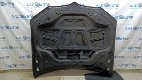 Капот голый BMW X3 G01 X4 G02 18-24 алюминий, коричневый C07, вздулась краска, горелый, отклеен герметик, деформирована внутренняя часть