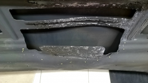 Капот голый BMW X3 G01 X4 G02 18-24 алюминий, коричневый C07, вздулась краска, горелый, отклеен герметик, деформирована внутренняя часть