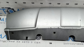 Нижняя накладка переднего бампера BMW X3 G01 18-21 без молдинга, серая, X-Line, царапины, сколы