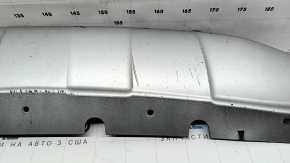 Нижняя накладка переднего бампера BMW X3 G01 18-21 без молдинга, серая, X-Line, царапины, сколы