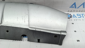 Нижняя накладка переднего бампера BMW X3 G01 18-21 без молдинга, серая, X-Line, царапины, сколы