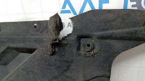 Защита днища передняя левая BMW 4 F32/33/36 14-20 затерта, надрывы