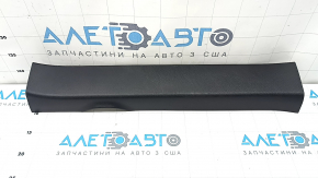 Накладка порога передняя левая Mazda 6 18-21 тип 2 черная, потерта