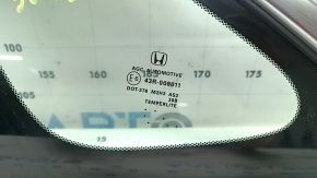 Форточка глухое стекло задняя левая Honda Civic XI FE/FL 22-26 4d хром, царапины