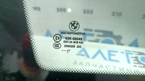 Geam spate stânga, geam orb, BMW Seria 4 F36 15-20 Gran Coupe, cromat, zgârieturi