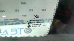 Форточка глухое стекло задняя правая BMW 4 F36 15-20 Gran Coupe хром, царапины