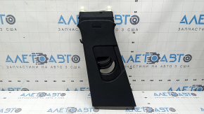 Ornament montant central stânga, curea superioară, Audi Q5 80A 18-24, negru, zgârieturi