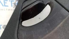 Ornament montant central stânga, curea superioară, Audi Q5 80A 18-24, negru, zgârieturi