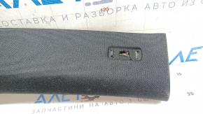 Накладка передней стойки правая верхняя Mercedes W167 GLE 350 450 20-26 черная, оплавлена ткань, без заглушки