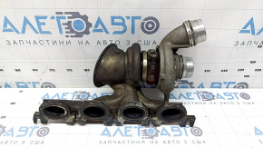 Турбина в сборе с коллектором BMW 4 F32/33/36 17-20 B46, 101к, без актуатора турбины, повреждение водой, на з/ч