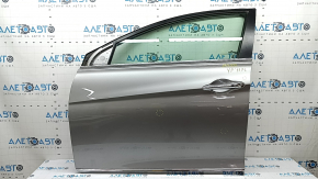 Ansamblu ușă stânga față pentru Hyundai Sonata 11-15 hibrid, fără cheie, FHM argintiu, bare de protecție