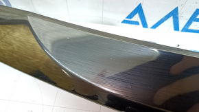 Решетка радиатора grill Hyundai Sonata 11-15 hybrid, с эмблемой, полез лак, песок, сломаны крепления