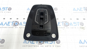 Плафон освещения передний в сборе  Audi Q5 80A 18-20 под панораму, черный, царапины