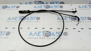 Cablul de eliberare a capotei pentru partea din față a BMW-ului X3 G01 18-24 este topit, iar împletitura este deteriorată.