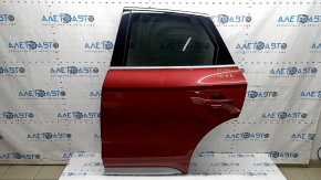 Дверь в сборе задняя левая Audi Q5 80A 18-24 keyless, красный LY3S, тычки