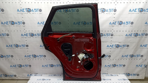Дверь в сборе задняя левая Audi Q5 80A 18-24 keyless, красный LY3S, тычки
