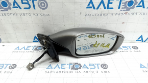 Зеркало боковое правое в сборе Hyundai Sonata 11-15 7 пинов, поворотник, подогрев, серебро, потерто