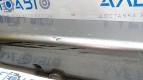 Порог правый Hyundai Sonata 11-15 hybrid, серебро, с брызговиком, царапины, потерт, примят