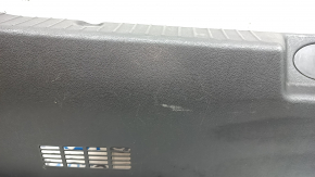 Накладка проема багажника Hyundai Sonata 11-15 черная, потерта
