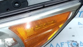 Фара передняя левая Hyundai Sonata 11-15 hybrid галоген, под полировку, паутинка