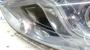 Фара передняя левая Hyundai Sonata 11-15 hybrid галоген, под полировку, паутинка