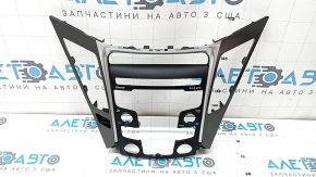 Ornamente bord Hyundai Sonata 11-15, gri, zgârieturi