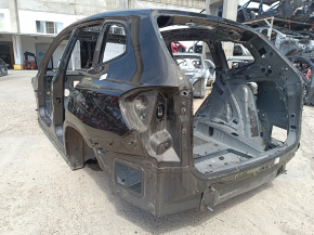Четверть крыло задняя левая BMW X3 G01 18-24 на кузове, коричневая, тычка