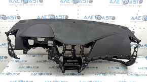 Торпедо передняя панель с AIRBAG Hyundai Sonata 11-15 черная