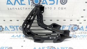 Решетка воздуховода переднего бампера правая Hyundai Sonata 20-23 SE, HEV структура