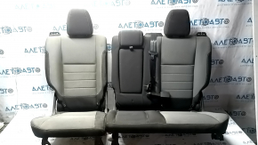 Задний ряд сидений 2 ряд Ford Escape MK3 13-15 ткань черная, под химчистку, примят