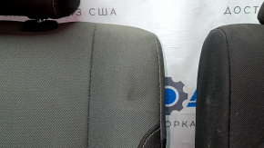 Задний ряд сидений 2 ряд Ford Escape MK3 13-15 ткань черная, под химчистку, примят