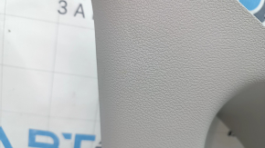 Накладка задней стойки правая Hyundai Sonata 20-22 серая, царапины