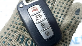 Ключ Hyundai Sonata 11-15 smart 4 кнопки, полез хром, царапины