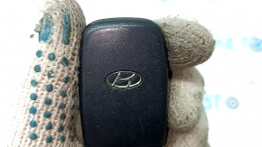 Ключ Hyundai Sonata 11-15 smart 4 кнопки, полез хром, царапины