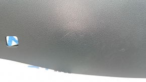 Ornament consolă centrală stânga jos față pentru Hyundai Sonata 11-15, negru, zgâriat
