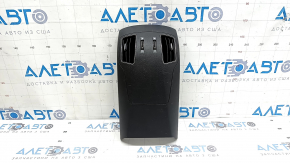 Ornamente console centrale spate pentru Hyundai Sonata 11-15, negre, cu deflectoare, zgârieturi