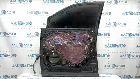 Дверь в сборе передняя правая Lexus RX350 RX450h 10-15 keyless, черный 212, тычки, царапина на молдинге