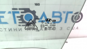 Стекло двери передней левой Hyundai Sonata 20-23 hybrid